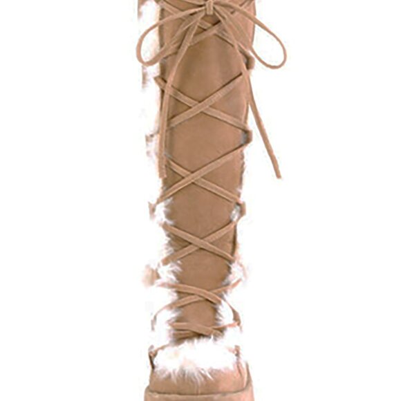 Demonia CAMEL 311 Primal Desire Brown Platform Boots - Picture 6 of 8